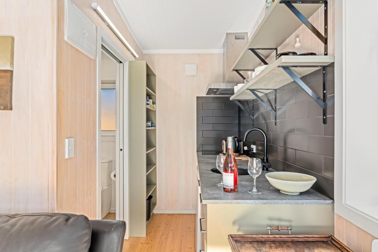 הוילה וואנאקה Lagoon Huts - Albert Town Holiday Unit מראה חיצוני תמונה